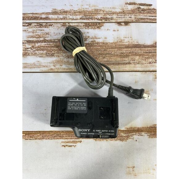 Sony AC-V25A AC Power Adapter/Battery Charger for Camcorder Handycam Tested - Picture 1 of 3